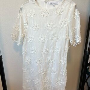 𝅺endless Rose Women’s White Lace‎ Dress Size XS